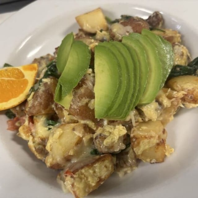 California scramble.