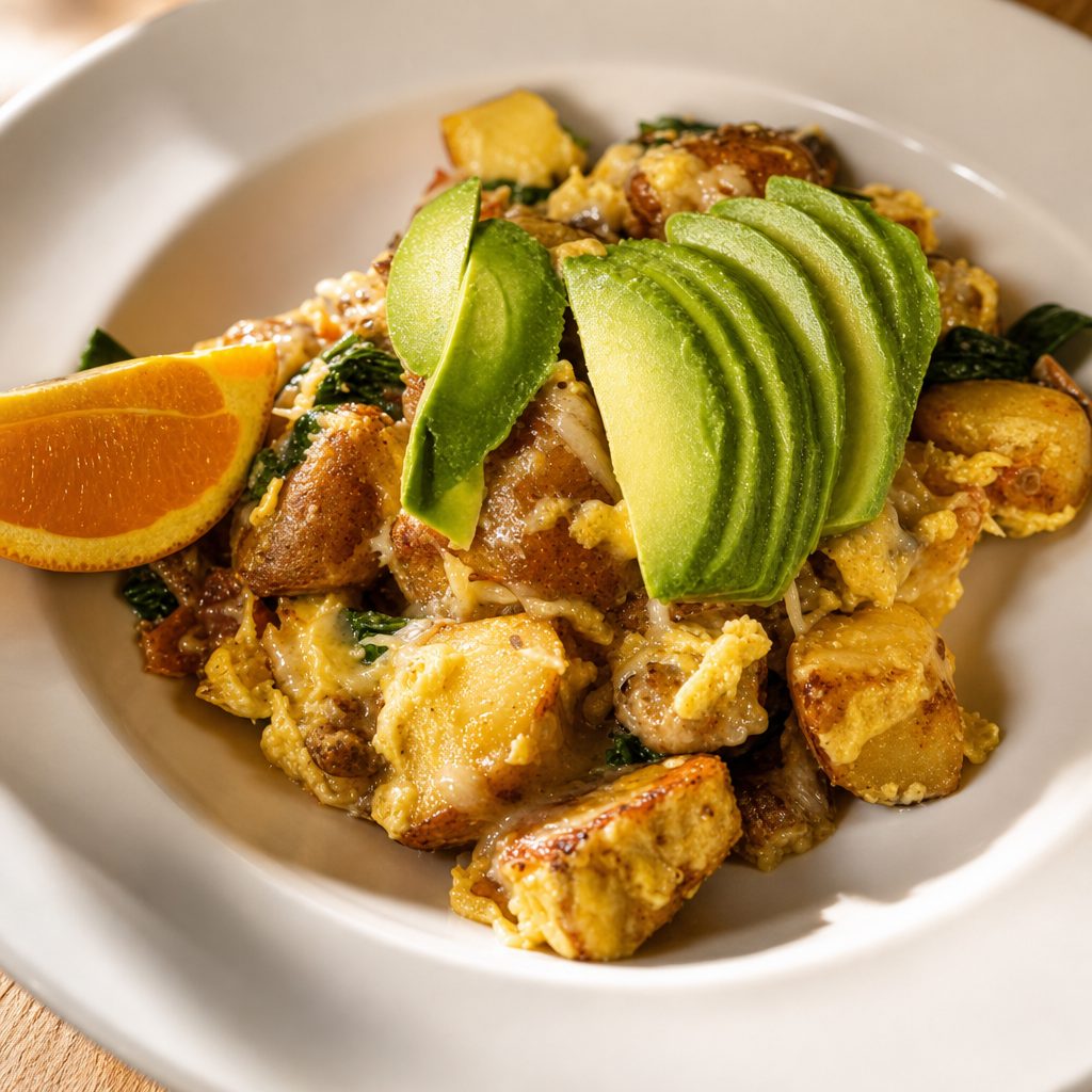 California scramble.